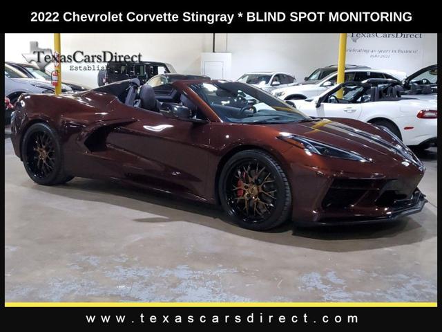 used 2022 Chevrolet Corvette car, priced at $77,991