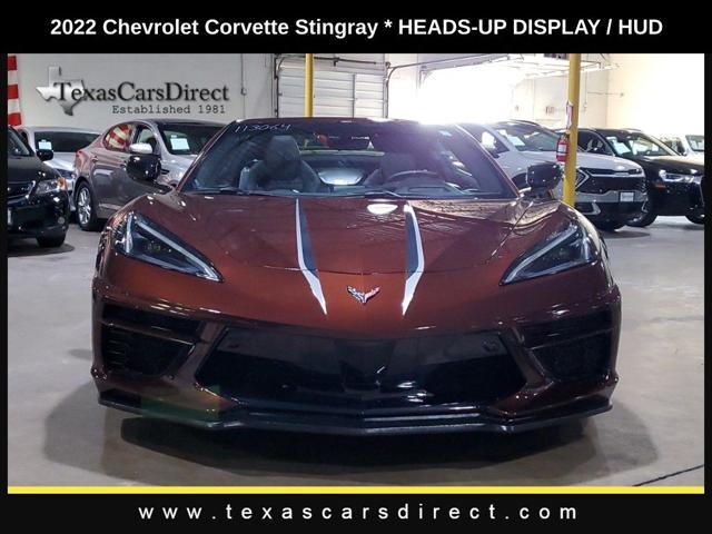 used 2022 Chevrolet Corvette car, priced at $77,991