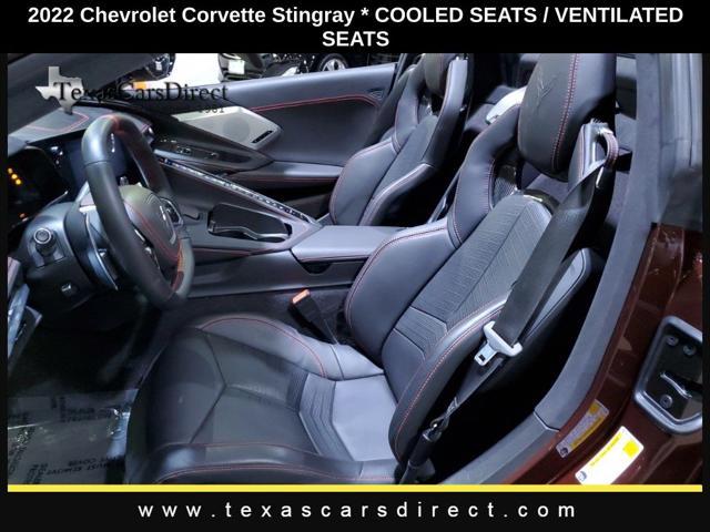 used 2022 Chevrolet Corvette car, priced at $77,991