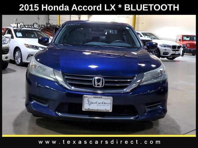 used 2015 Honda Accord car, priced at $12,497