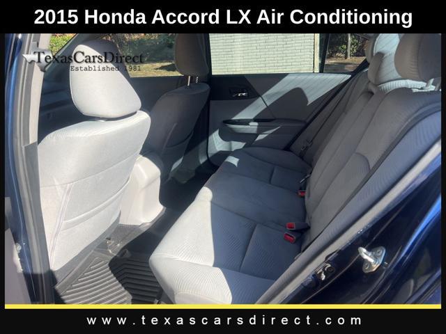 used 2015 Honda Accord car, priced at $13,499