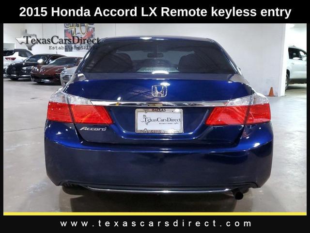 used 2015 Honda Accord car, priced at $12,497