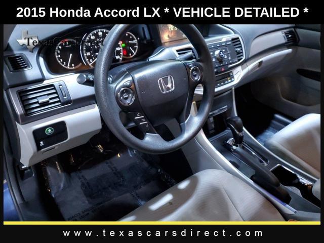 used 2015 Honda Accord car, priced at $12,497