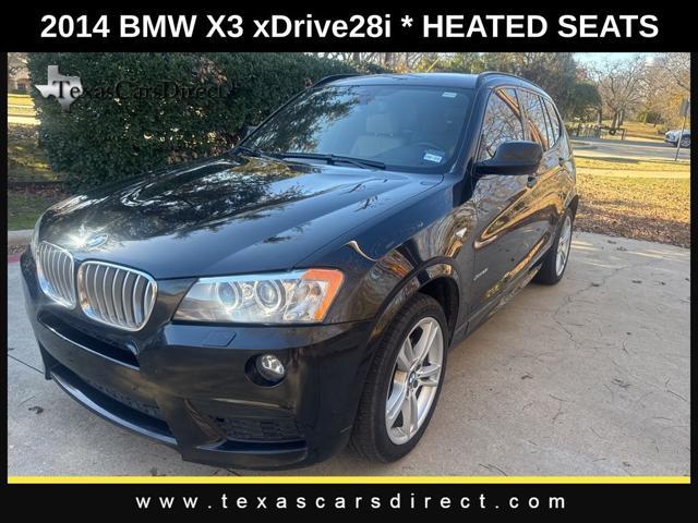 used 2014 BMW X3 car, priced at $9,460