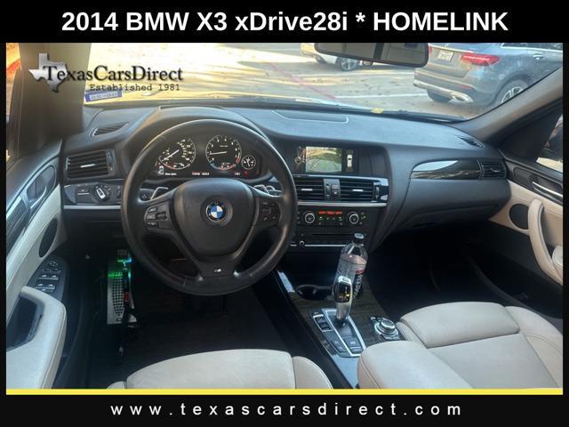 used 2014 BMW X3 car, priced at $9,460