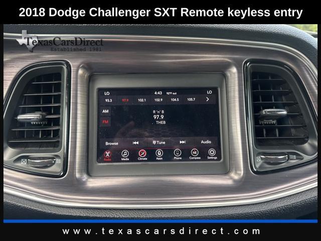 used 2018 Dodge Challenger car, priced at $14,995