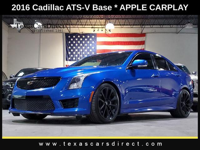 used 2016 Cadillac ATS-V car, priced at $25,706