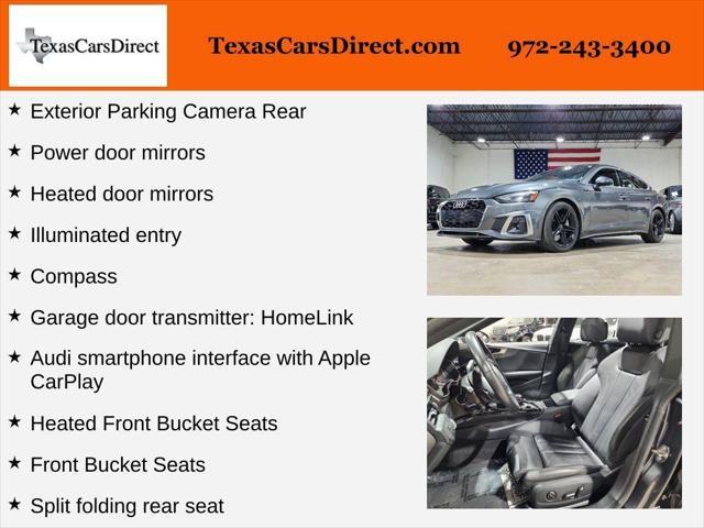 used 2021 Audi A5 Sportback car, priced at $19,988