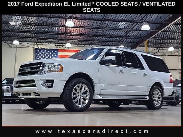 used 2017 Ford Expedition EL car, priced at $17,900