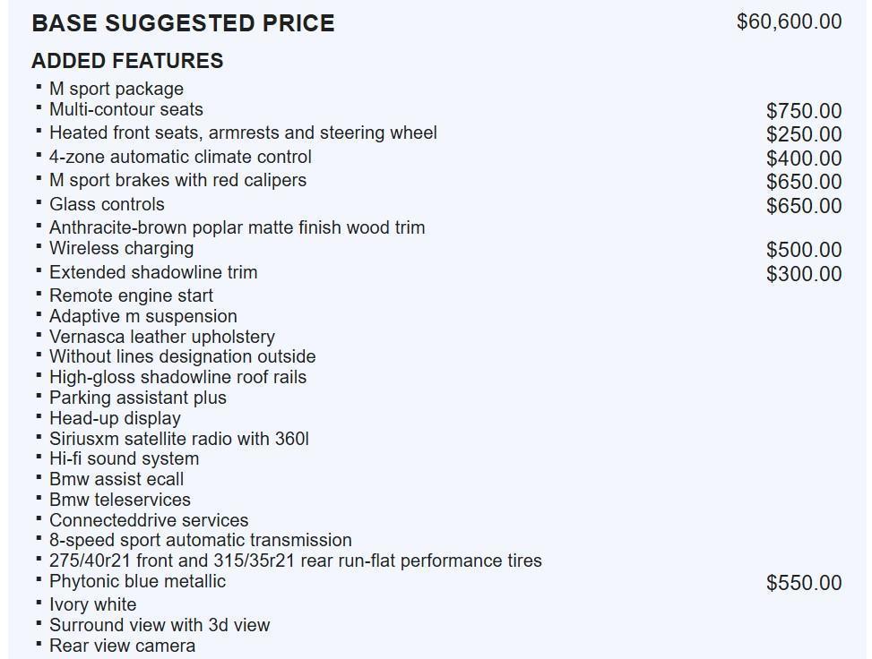 used 2022 BMW X5 car, priced at $40,590