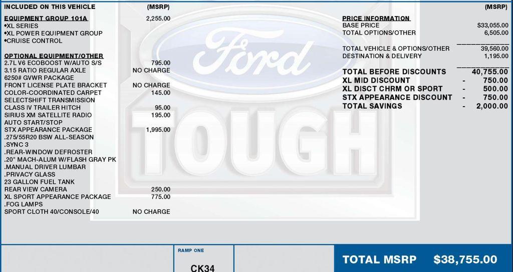 used 2017 Ford F-150 car, priced at $17,989