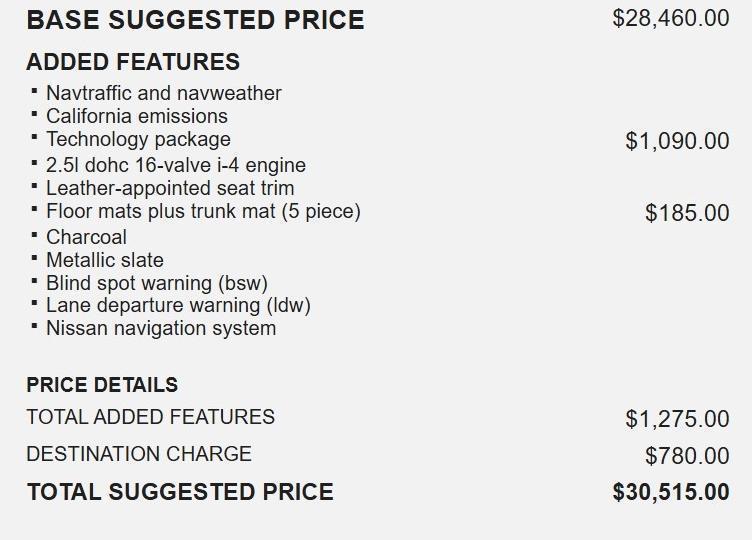 used 2013 Nissan Altima car, priced at $6,990