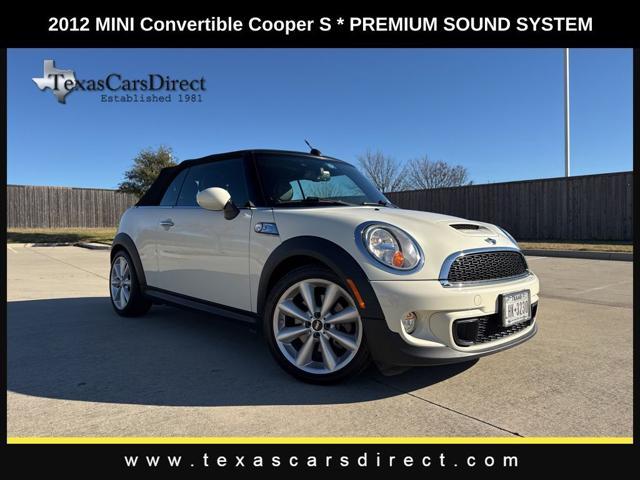 used 2012 MINI Cooper S car, priced at $10,994