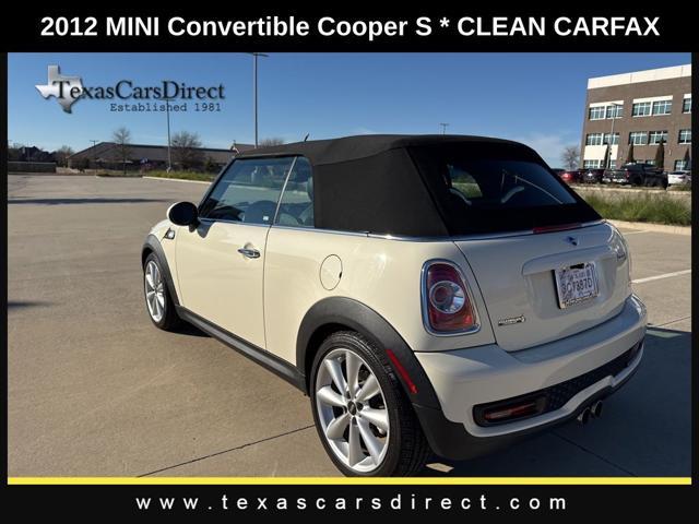 used 2012 MINI Cooper S car, priced at $10,994