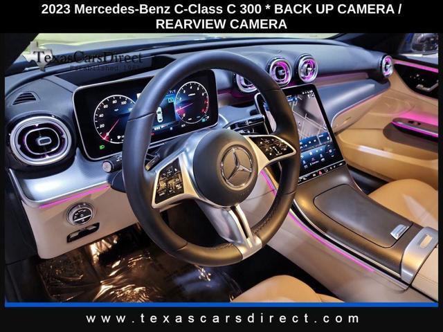 used 2023 Mercedes-Benz C-Class car, priced at $36,488
