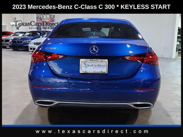 used 2023 Mercedes-Benz C-Class car, priced at $36,488