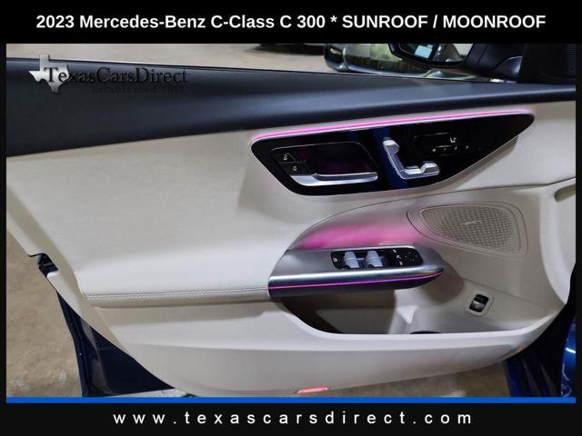 used 2023 Mercedes-Benz C-Class car, priced at $36,488
