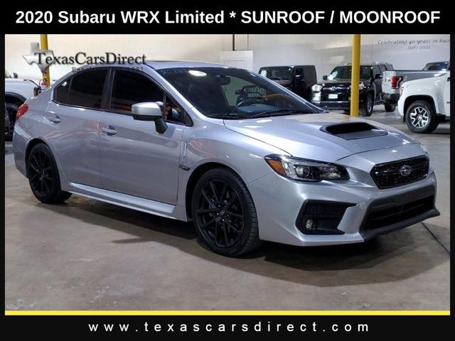 used 2020 Subaru WRX car, priced at $25,624