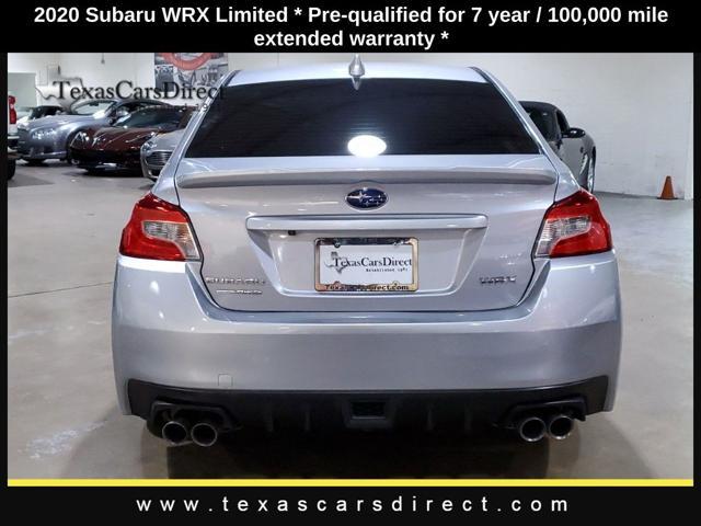 used 2020 Subaru WRX car, priced at $25,624