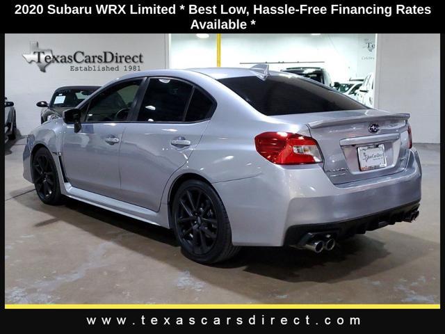 used 2020 Subaru WRX car, priced at $25,624