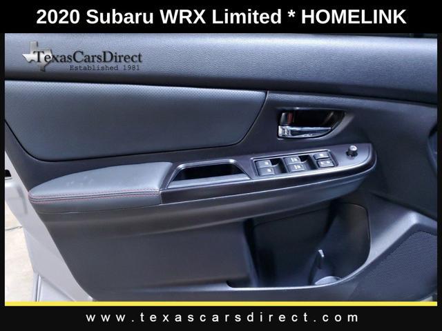 used 2020 Subaru WRX car, priced at $25,624