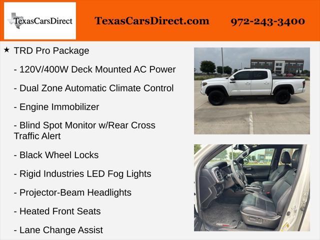 used 2021 Toyota Tacoma car, priced at $46,988