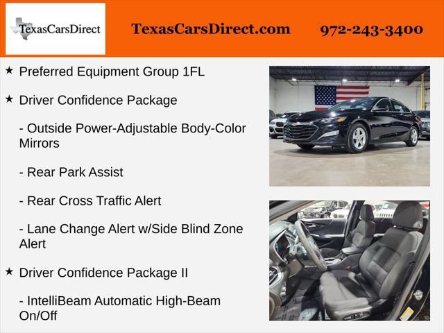 used 2020 Chevrolet Malibu car, priced at $12,998