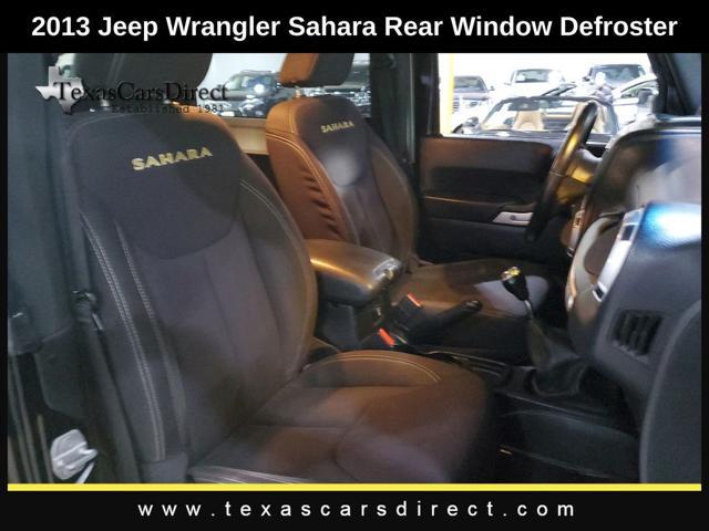 used 2013 Jeep Wrangler car, priced at $13,988