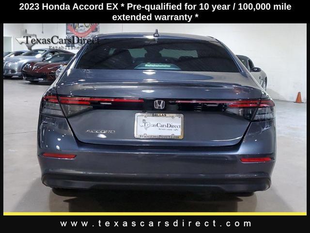 used 2023 Honda Accord car, priced at $25,807