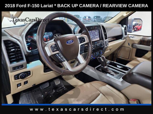 used 2018 Ford F-150 car, priced at $25,989