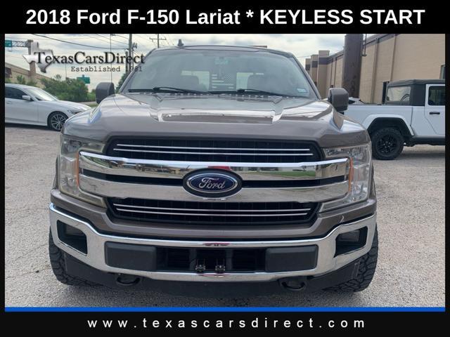 used 2018 Ford F-150 car, priced at $25,989