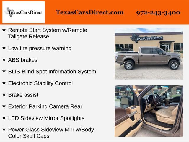 used 2018 Ford F-150 car, priced at $25,989