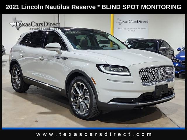 used 2021 Lincoln Nautilus car, priced at $31,988