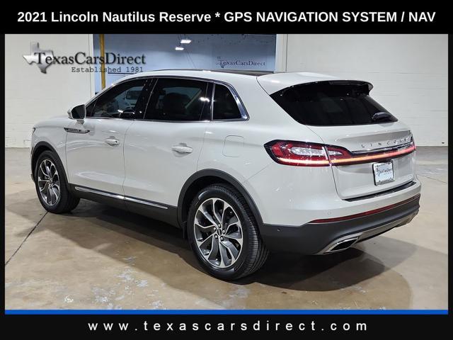 used 2021 Lincoln Nautilus car, priced at $31,988