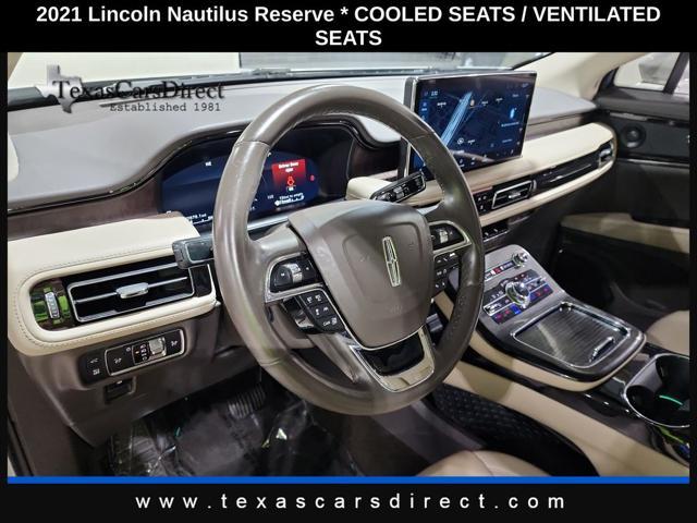 used 2021 Lincoln Nautilus car, priced at $31,988