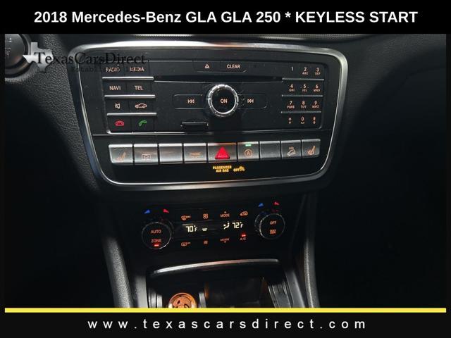 used 2018 Mercedes-Benz GLA 250 car, priced at $17,646