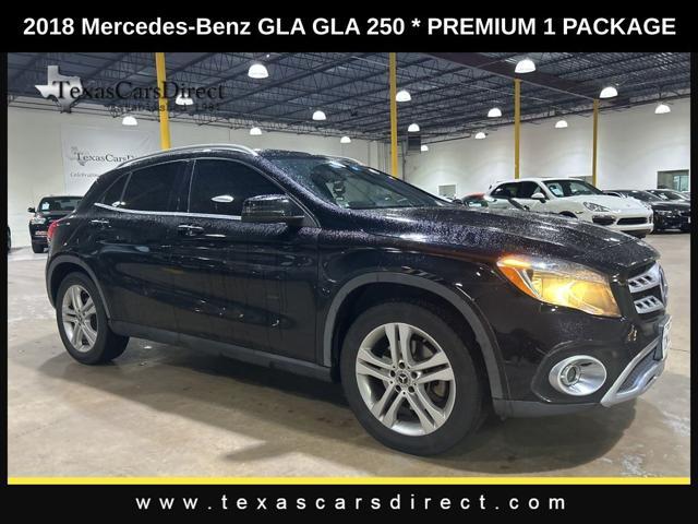 used 2018 Mercedes-Benz GLA 250 car, priced at $17,646