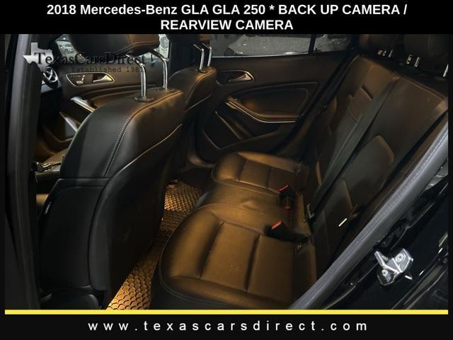 used 2018 Mercedes-Benz GLA 250 car, priced at $17,646