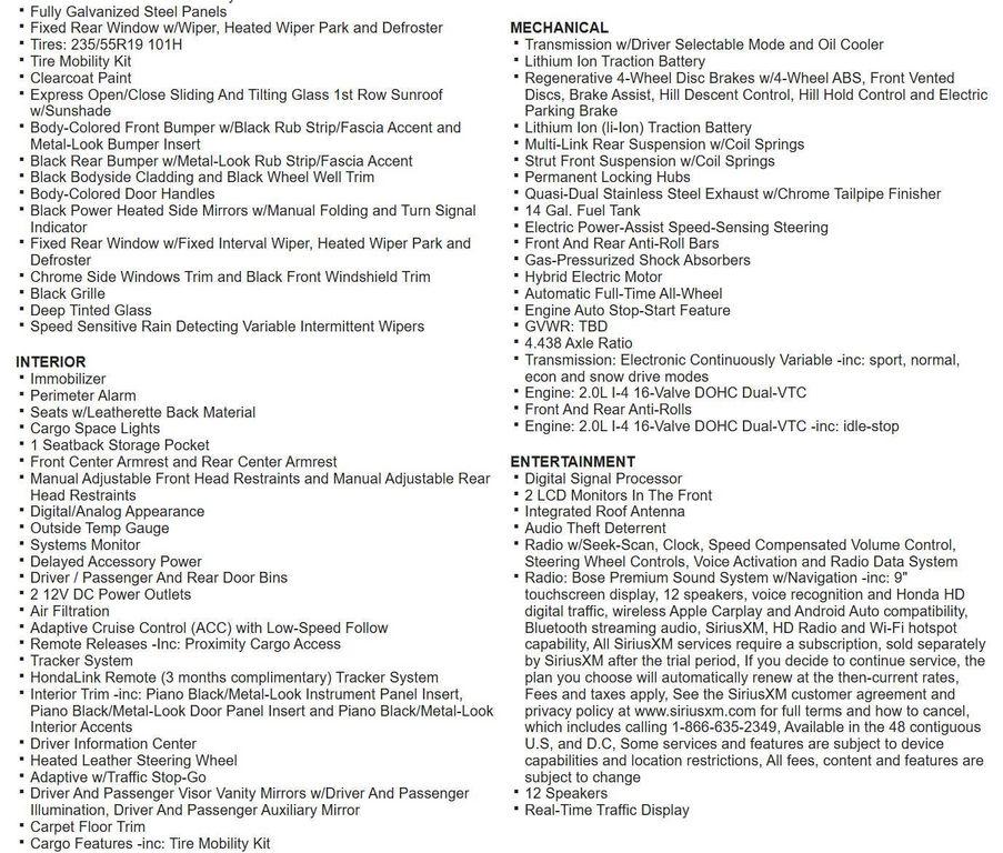 used 2023 Honda CR-V Hybrid car, priced at $33,997