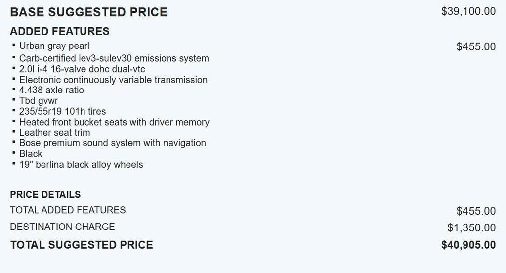 used 2023 Honda CR-V Hybrid car, priced at $33,997