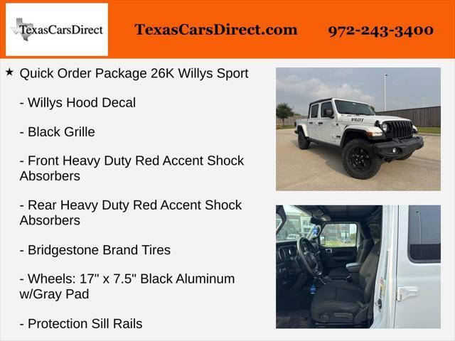 used 2022 Jeep Gladiator car, priced at $34,988