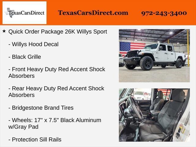 used 2022 Jeep Gladiator car, priced at $34,988