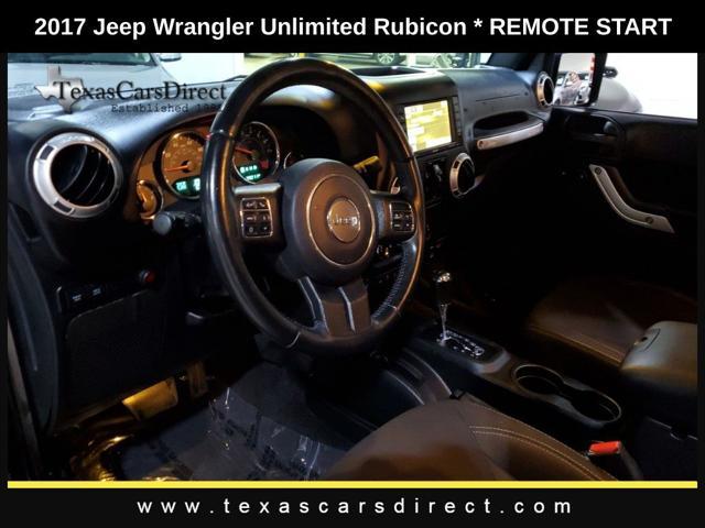 used 2017 Jeep Wrangler Unlimited car, priced at $24,524