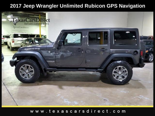 used 2017 Jeep Wrangler Unlimited car, priced at $24,524