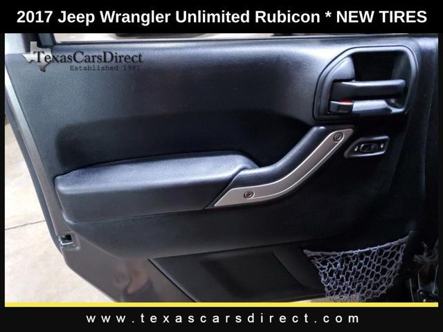 used 2017 Jeep Wrangler Unlimited car, priced at $24,524