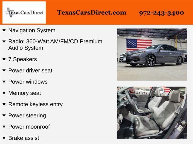 used 2016 Honda Accord car, priced at $15,994
