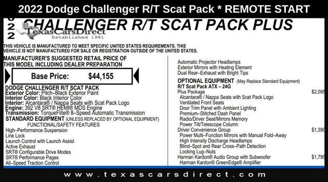 used 2022 Dodge Challenger car, priced at $42,998