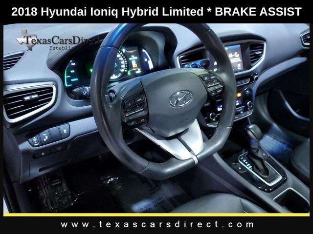 used 2018 Hyundai Ioniq Hybrid car, priced at $10,998