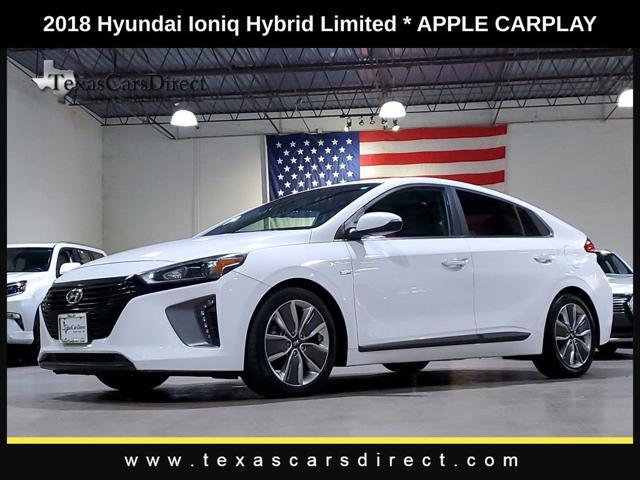 used 2018 Hyundai Ioniq Hybrid car, priced at $10,998