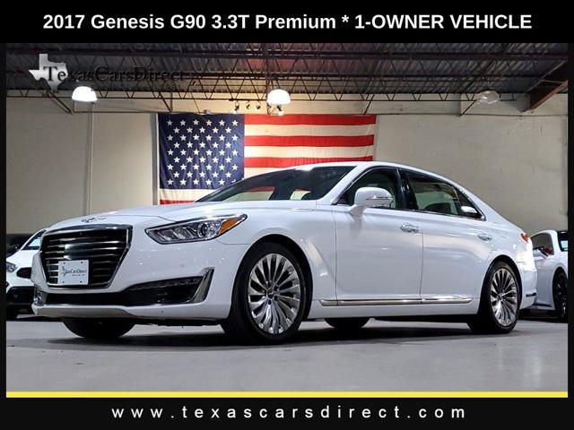 used 2017 Genesis G90 car, priced at $16,559